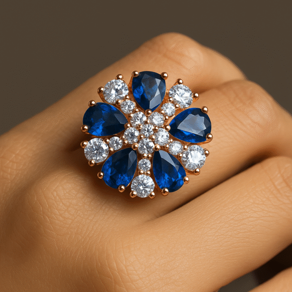 51ff1381-6492-4cc9-b242-9adee80d3b9a Royal Blue Queen Ring