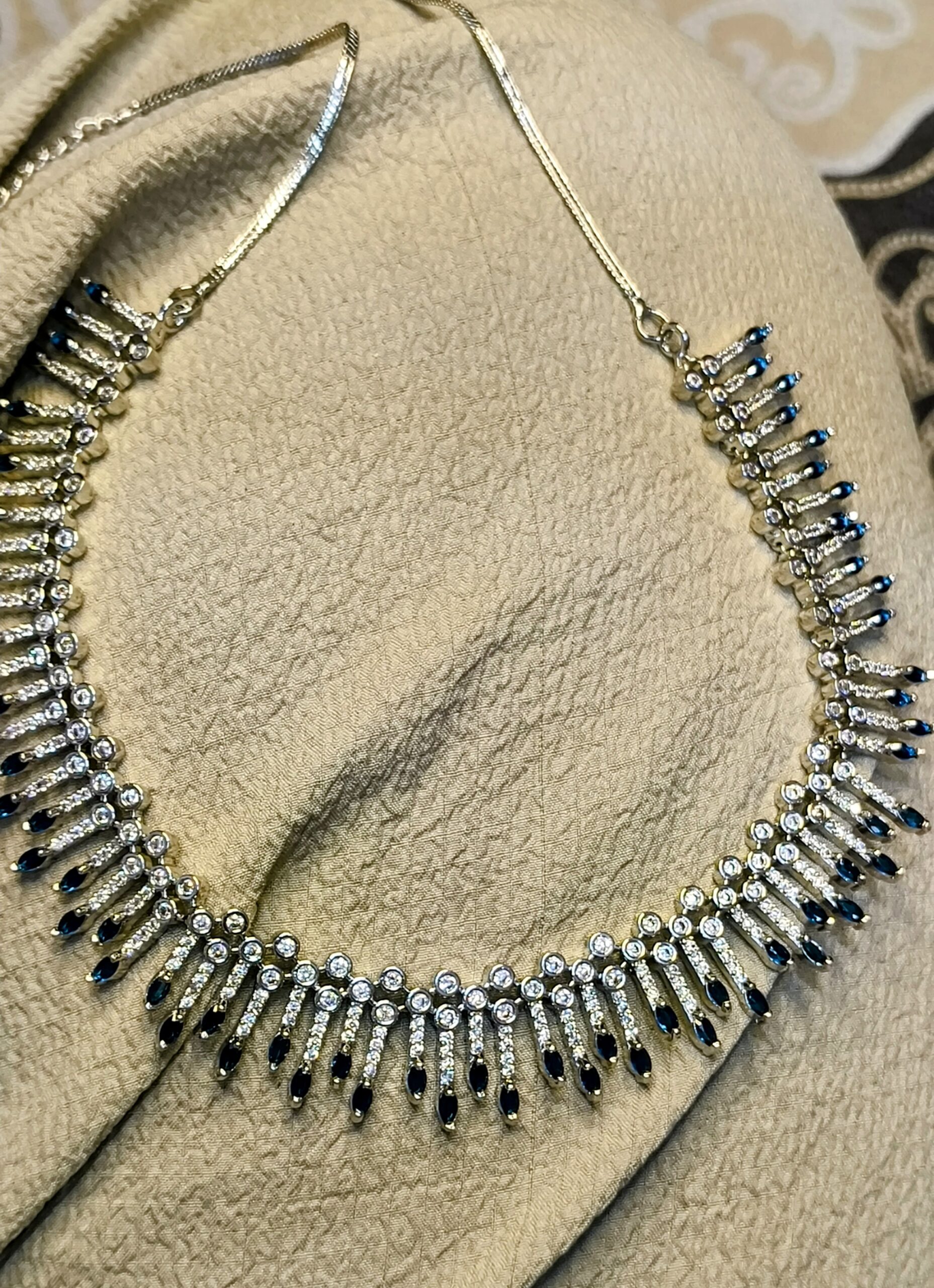 IMG_20250419_193019223~2 Blue Diamond Necklace Set