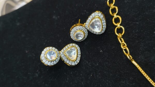 IMG_20250419_195723897 Exquisite Kundan Necklace & Earrings Set