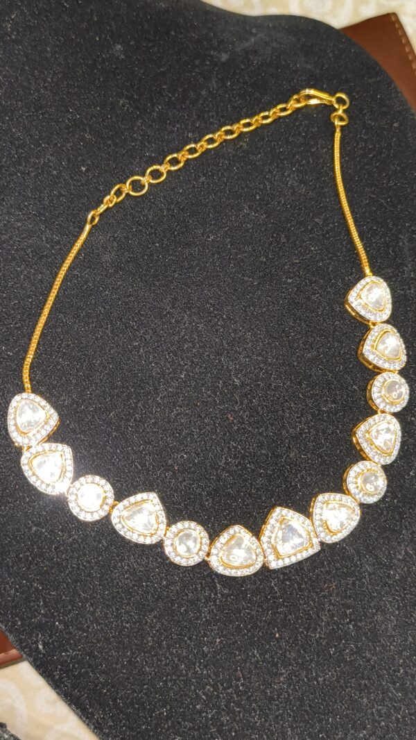 IMG_20250419_195808971 Exquisite Kundan Necklace & Earrings Set