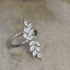 IMG_20250420_183535784 Heer Patta (Jewelled Leaf) Ring