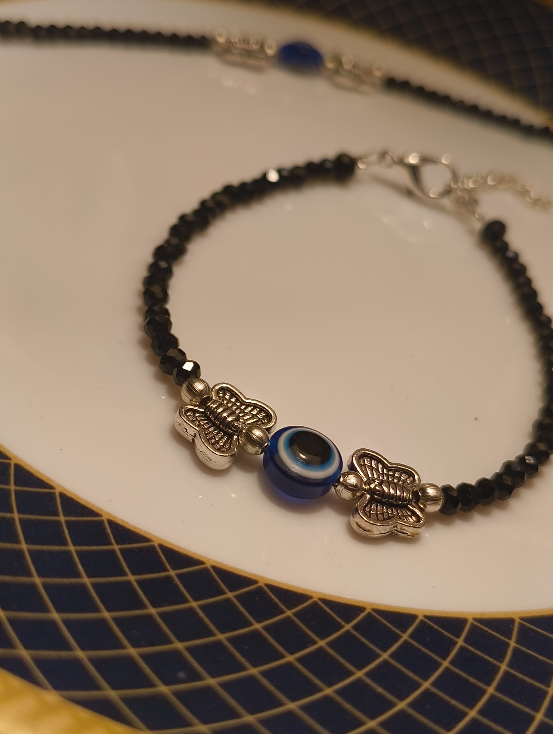 IMG_20250427_151634837 Butterfly Evil Eye Protection Bracelet