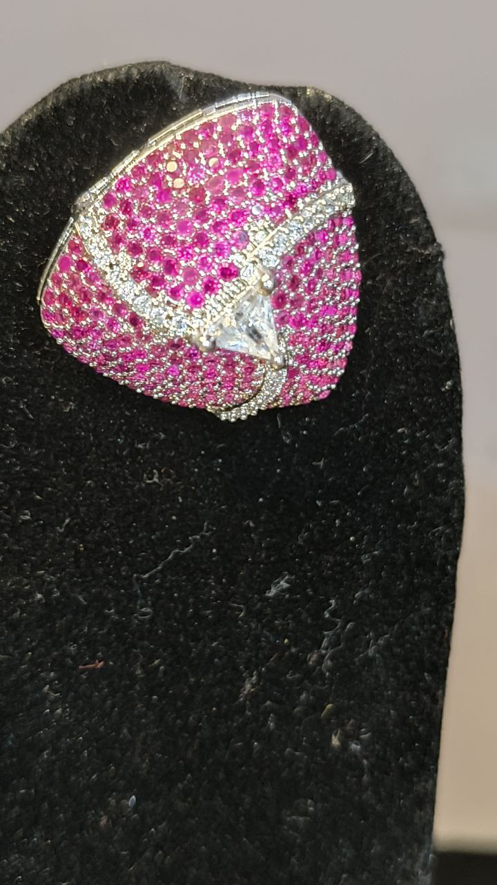 photo_6060075237363533790_y Pink Teardrop Earrings