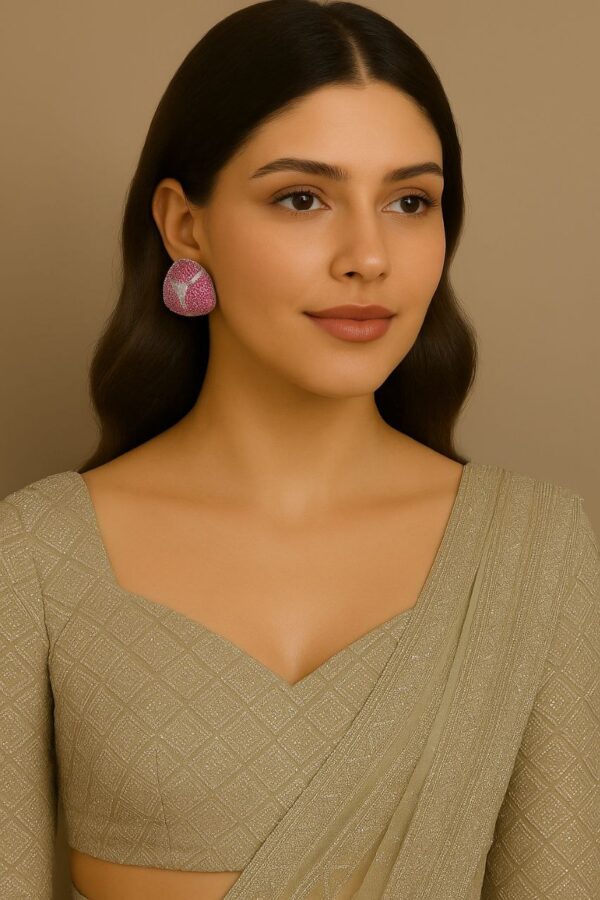 photo_6060075237363533823_y Pink Teardrop Earrings